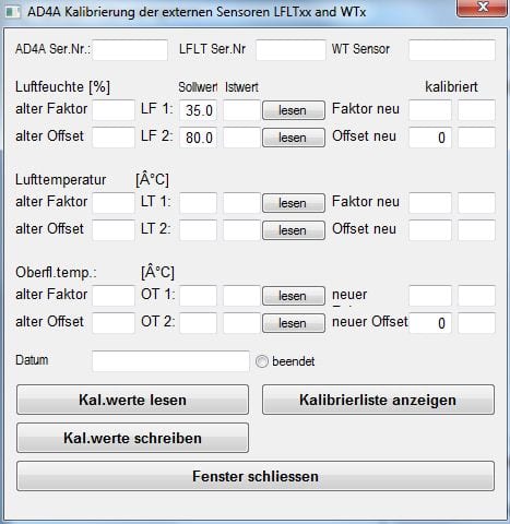 Sensor Calibration